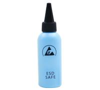 Cpolebev 1pcs 60ML ESD Dispenser Plastic Solvent Bottle High Quality Leak Proof Needle Bottle for Glue Removal,Blue