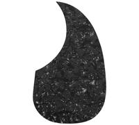 Cpolebev 1pcs Acoustic Guitar Pickguard Self-Adhesive Pick Guard Plate Comma Shape for Classical Acoustic Guitar Part,