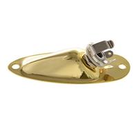Cpolebev 1Pcs Boat Output Input Jack Plate Sockets for Strat Guitar Replacement Parts