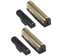 Cpolebev 1Set Clipper Blade for Km-1102 Clipper Electric Shaver Parts Net Gold