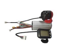 Cpolebev 1Set Electric Scooter Bike Alloy Replacement for 36V 350W Controller LCD Display Brake Kit