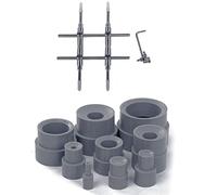 Cpolebev 1Set Lens Spanner Wrench Repair Open Remover Tool & 9Pcs Lens Repair Tool Kit for Camera DSLR Ring Removal Repairing
