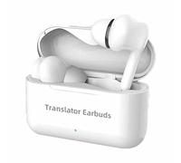 Cpolebev 1Set M6 Translation Headphones Instant Translate Smart Voice Translator Wireless Bluetooth Translator Earphone
