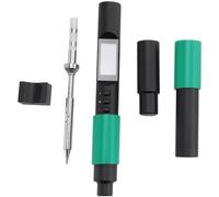 Cpolebev 1Set PTS200 V2 PD 100W Electric Solder Iron Portable Black for PD3.0 Firmware Upgrade, B2 Tip
