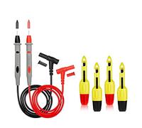 Cpolebev 1Set Wire Piercing Probe Insulation Piercing Clip Non-Destructive Test Probe for Inspection of Automotive Circuits with 2 Test Leads