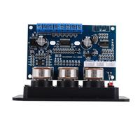 Cpolebev 2.1 Channel Digital Power Amplifier Board 2X25W+50W Bluetooth 5.0 Subwoofer Class D Audio Amplifier Board DC 12-20V
