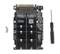 Cpolebev 2 in 1 M.2 NVMe SATA U2PCB M.2 NVME SSD Key M Key B SSD to U.2 SFF-8639 Adapter PCIe M2 Converter Desktop Computer Parts