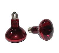 Cpolebev 2 Pack 100W Reptile Heater Bulbs, Amphibian Infrared Sunning Bulbs, Reptile Heater Bulbs forTurtles, Lizards and More.