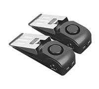 Cpolebev 2 Pack Door Stop Alarm Door Alarm with 120DB Security Siren for Home Security Door Alarms