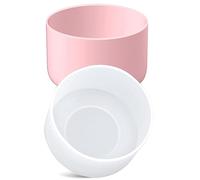 Cpolebev 2 Pcs Silicone Cup Boot Replacement Parts Accessories For Tumbler Stainless Steel Cup 40Oz 20Oz 30Oz For Hydro Sport Flask Water Bottle B