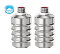 Cpolebev 2 PCS Stainless Steel Fully Automatic Water Level Control Float Valve Auto Shut Off Mini Float Valve 1/2In Upper Water