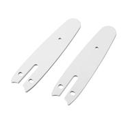 Cpolebev 2 Pieces 4 Inch Mini Chainsaw Guide Plate Replacement Guide Bar for 4 Inch Electric Chainsaw Parts Accessories