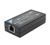 Cpolebev 2 Port POE Extender 10/100Mbps with IEEE 802.3Af Standard Input/Output for IP Camera Extend 100 Meters for POE Range