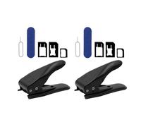 Cpolebev 2 Sets of Dual-Purpose Mobile Phone SIM Card Cutter, Mobile Phone Card Cutter are Suitable for Smart Phones