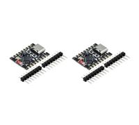 Cpolebev 2 Sets of ESP32-C3 Development Boards Supermini Development Board Development Board WiFi Single-Core Processor Bluetooth