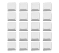 Cpolebev 20 Key XDA Profile PBT Keycaps Mechanical Keyboard 1U 1X Ball Print Blank Customized Keycaps Mx Switches XDA Height,A