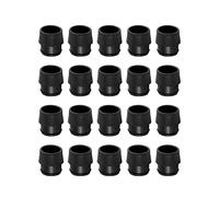 Cpolebev 20 Pcs Golf Ferrules Soft Silicone Golf Ferrules Golf Club Shafts Accessories for G410 G425 Shaft Sleeve Adapter Tip 0.335 0.350