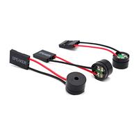 Cpolebev 20 Pcs PC Motherboard Mini Speaker Desktop Computer Protective Cover DIY Internal Code Mini Plug Buzzer