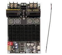 Cpolebev -2001 Digital Amplifier Board 2.1 Channel 2X100W+200W Subwoofer TPA3221 Bluetooth Amplifier Module with Shielded Wire