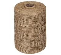 Cpolebev 200M/ Roll 2mm Twine Natural Thick Brown Twine for Home Gardening Plant Picture Hanger Industrial Packing String