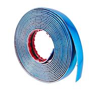 Cpolebev 20mm 5m Chrome Moulding Strip Trim Self Adhesive Crash Protector Van