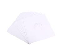 Cpolebev 20Pcs 12inch Vinyl Record Cover Paper Anti-Static Dust-Proof CD Player Protective Case with Inner Bag