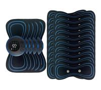 Cpolebev 20PCS Electric Neck Massager Smart Portable EMS Rechargeable Microcurrent Cervical Massage Patch for Muscle Relaxation