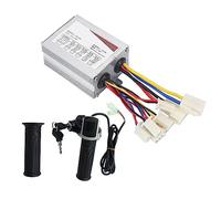 Cpolebev 24V 350W Electric Scooter Brushed Controller Motor+Throttle Twist Grip Kit for E-Bike Electric Scooter Bicycle