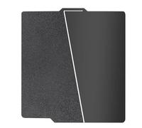 Cpolebev 257x257mm Black PEI Double Sided Build Plate for Bambu-Lab A1/X1C/X1/X1E/P1P/P1S, Smooth PEI&Textured PEI Plate