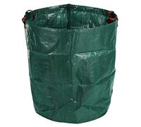 Cpolebev 270L Garden Waste Bag Large Strong Waterproof Heavy Duty Reusable Foldable Rubbish Grass Sack