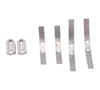 Cpolebev 2Pair Steel Shock Absorption Leaf Springs Suspension for D12 B14 B24 B16 B36 RC Truck Car Parts Accessories