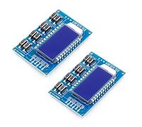 Cpolebev 2Pcs 3 Channel PWM Pulse Generator Adjustable Frequency Square Wave Rectangular Wave Signal Generator Module