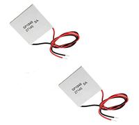 Cpolebev 2Pcs 40X40mm Thermoelectric Power Generator SP1848-27145 Peltier TEG Module