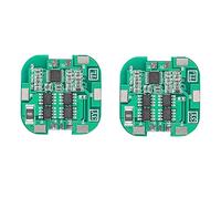 Cpolebev 2Pcs 4S 8A 14.8V 18650 Li-Ion Lithium Battery Charge Board Sweeping Machine Solar Lithium Battery Protection Board