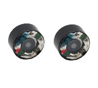 Cpolebev 2Pcs 8mm Loudspeakers for IE900 Earphone Repair Speaker Unit Copper Ring Bass Horn Earphone DIY Parts Driver
