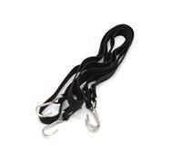 Cpolebev 2Pcs Elastic Roof Luggage Rack Rope Decorate Strap for 1/10 RC Crawler Car AXIAL SCX10 TRX4 D90 CC01,1