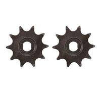 Cpolebev 2Pcs Electric Scooter 10T 428 Sprocket for Chain Motor Pinion Gear MY1020 DC Motor