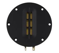 Cpolebev 2Pcs Horns 4 Inches Pneumatic Tweeter Aluminum Ribbon Tweeter Ribbon Speaker for Ribbon Tweeter Tweeter Heads Horns