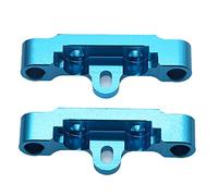 Cpolebev 2Pcs Metal Lower Suspension Arm Mount for TT02 TT-02 1/10 RC Car Upgrade Parts