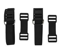 Cpolebev 2Pcs Scuba Diving Tank Strap BCD Tank Strap Band Weight Webbing Belt with Buckle Diver Equipment