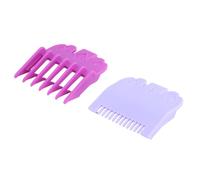 Cpolebev 2Pcs/Set Hair Clipper Guide Comb Beard Trimmer Comb Trimmer Head Shaver Comb Replacement Clipper Blade Cutter Sleeve