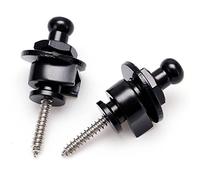 Cpolebev 2PCS Strap Lock Security Lock End Button Guitar Straps Belt buckle for guitar