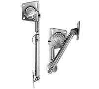 Cpolebev 2Pcs Support Cabinet Door Stay Hydraulic Lift Up Lids Support Opening Hinge Stay
