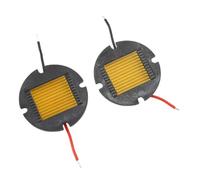 Cpolebev 2PCS Tweeter Speaker Unit Air Motion 4 OHM HIFI Treble Loudspeaker Super Belt Type Tweeter Membrane Black