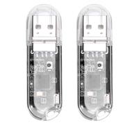 Cpolebev 2PCS USB Miner BTC Miner Solo Lottery Miner 45-50KH/S Bitcoin Mini Miner Asic Mining for Home Office