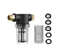 Cpolebev 3/4 Garden Watering Irrigation Filter Aquaculture Fish Tank Water Pump Filter Car Washing Household Water Pipe Strainer