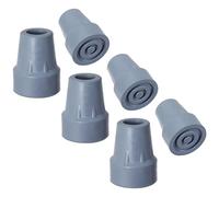Cpolebev 3/4Inch Heavy Duty Non-Slip Rubber Cane Tips, Replacement Cane Foot Caps, Crutch Pads, 6 PCS