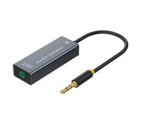 Cpolebev 3.5mm Audio Isolator Speaker Line Isolator for Car Stereo Audio System Noise Reducer Filter Ground Loop Noise Isolator