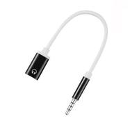 Cpolebev 3.5mm Male to Type C Female Audio Cable Cord, Analog Audio Jack Headphone Audio Adapter for MP3 Player, Laptop,Tablet B