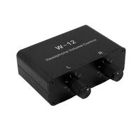 Cpolebev 3.5mm W-12 Microphone Amplifier Condenser MIC AMP Musical Instruments Sound Pickup Console Tone Tuning Speaker Converter